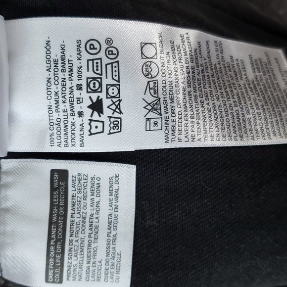 Levi's vintage fit black denim jean jacket small - Picture 5 of 12